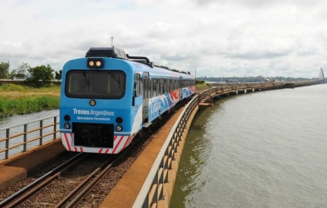 MOPC anuncia el regreso del tren internacional Posadas-Encarnación