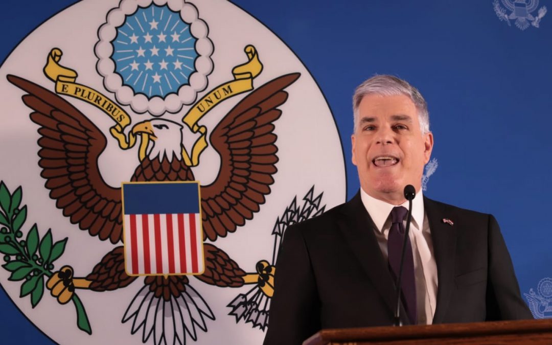 Designaciones de corrupción significativa “no son políticas”, recalcó embajador