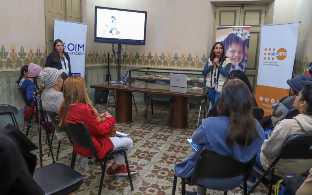 Capacitan a migrantes venezolanas sobre dónde acudir ante casos de vulnerabilidad o violencia