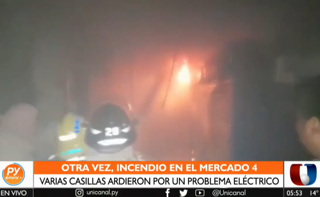 Nuevo incendio en el Mercado 4 fue provocado, denuncian