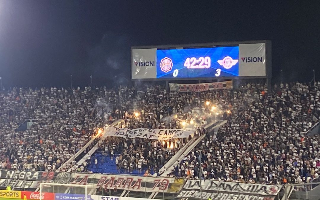 La barra organizada del Olimpia es sancionada y no podrá ingresar a los estadios por 10 meses