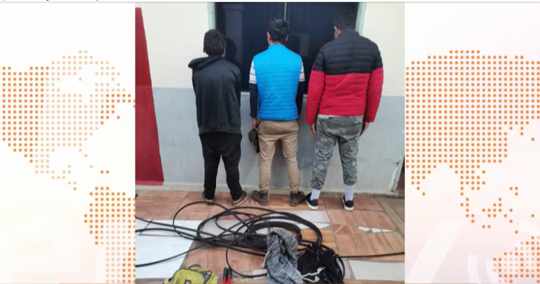 Detienen a los “robacables” de Luque