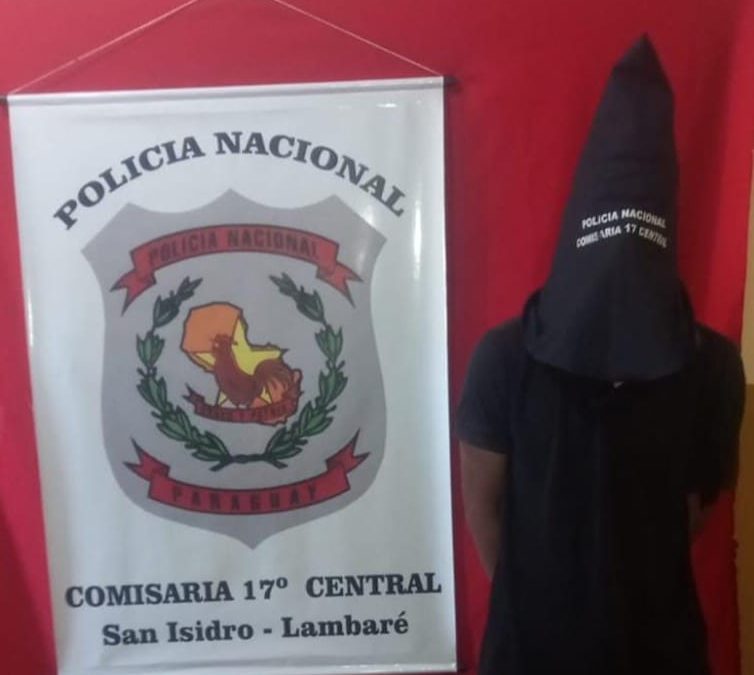 Lambaré: Joven golpeó a su propia madre y quedó detenido