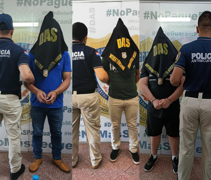 Detienen a civiles y un efectivo policial por el “secuestro extorsivo” de un presunto estafador