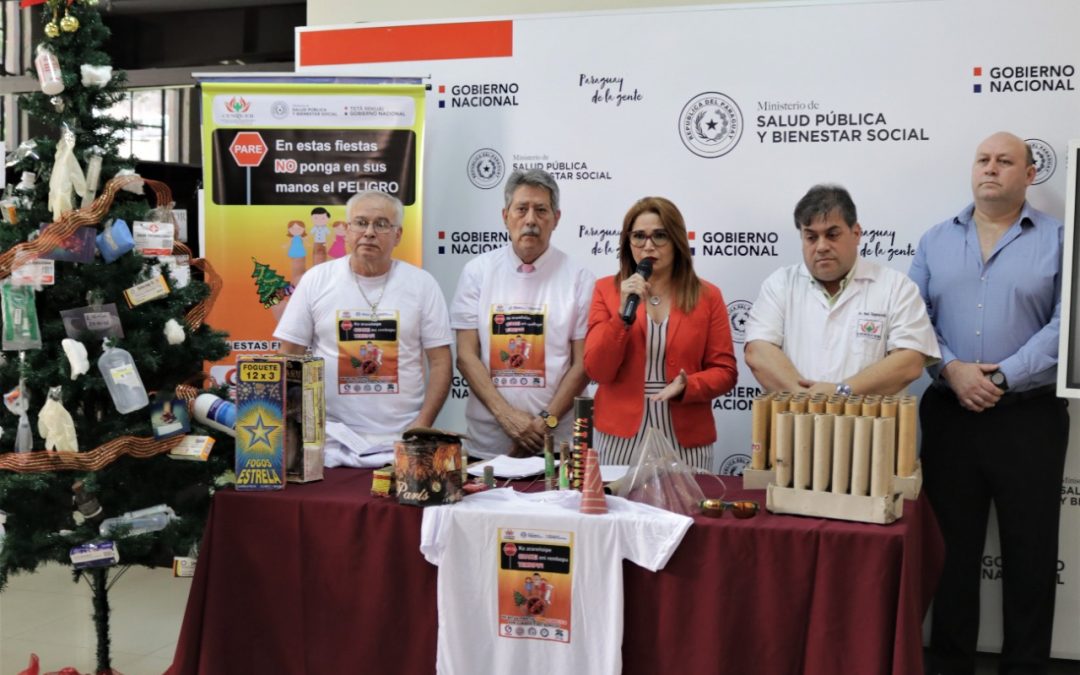 “No pongas el peligro en manos de tu hijo”: Instan a prevenir el uso de pirotecnia en estas fiestas