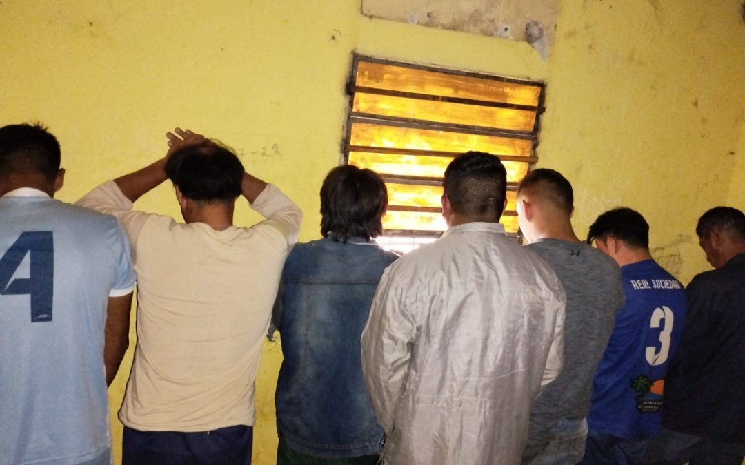 8 personas fueron detenidas por invadir predios de la ANDE