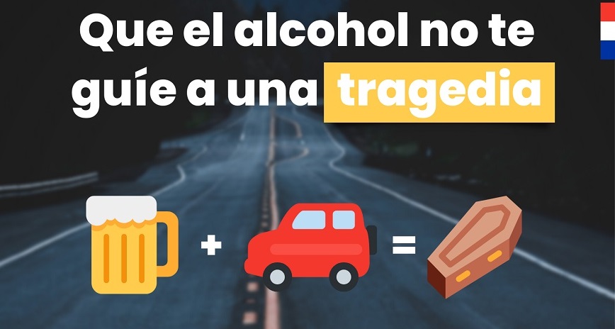 Recibí el 2023 con todo ¡No bebas si vas a conducir!