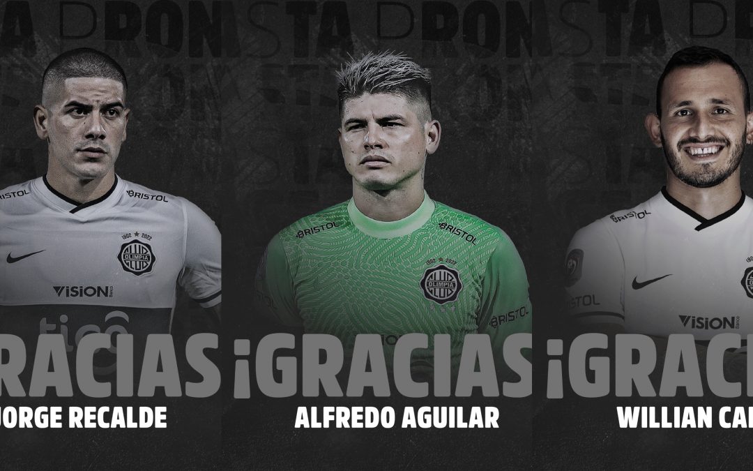 “Pollo” Recalde, Alfredo Aguilar y Willian Candia terminan su ciclo en el Decano
