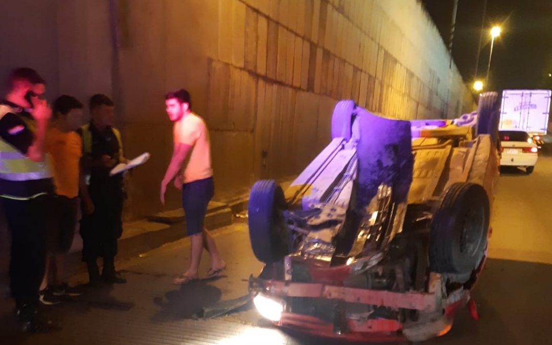 Explosión de cubierta habría provocado violento vuelco en túnel Semidei