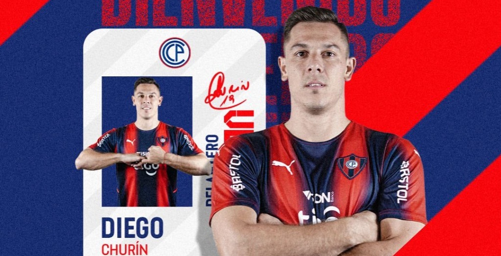 Churín retornó a Cerro: “Tenía muchas ganas de estar acá”