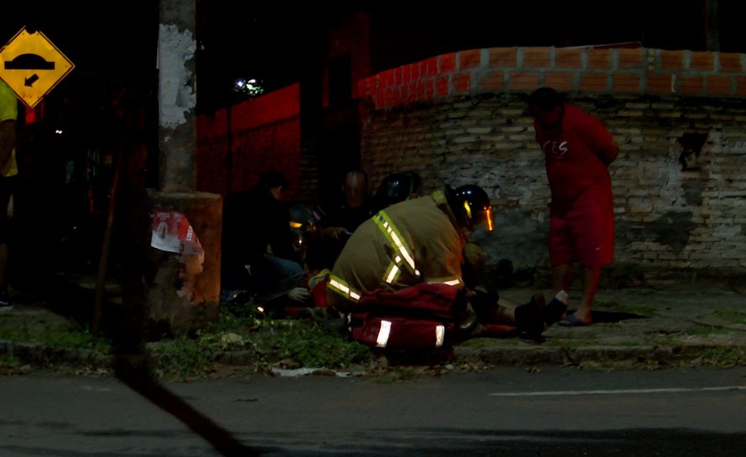 Ñemby: Tremendo accidente en un peligroso cruce