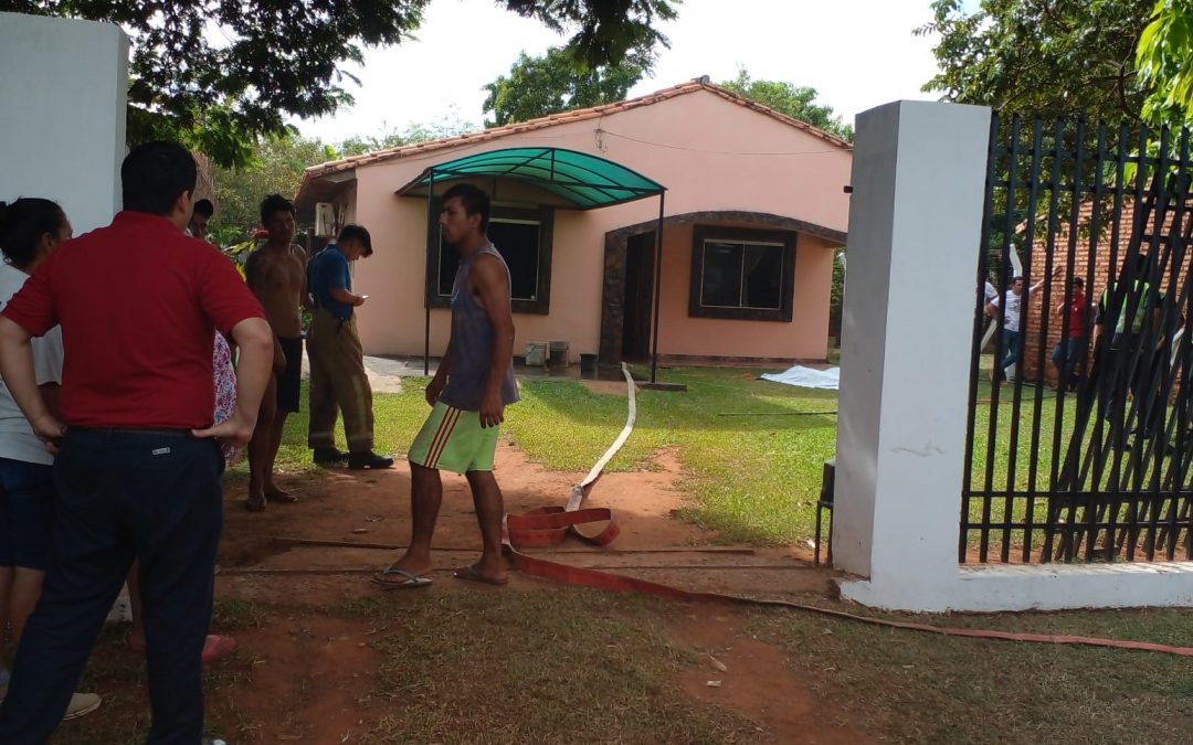 San Lorenzo: incendio en vivienda deja dos jóvenes fallecidas