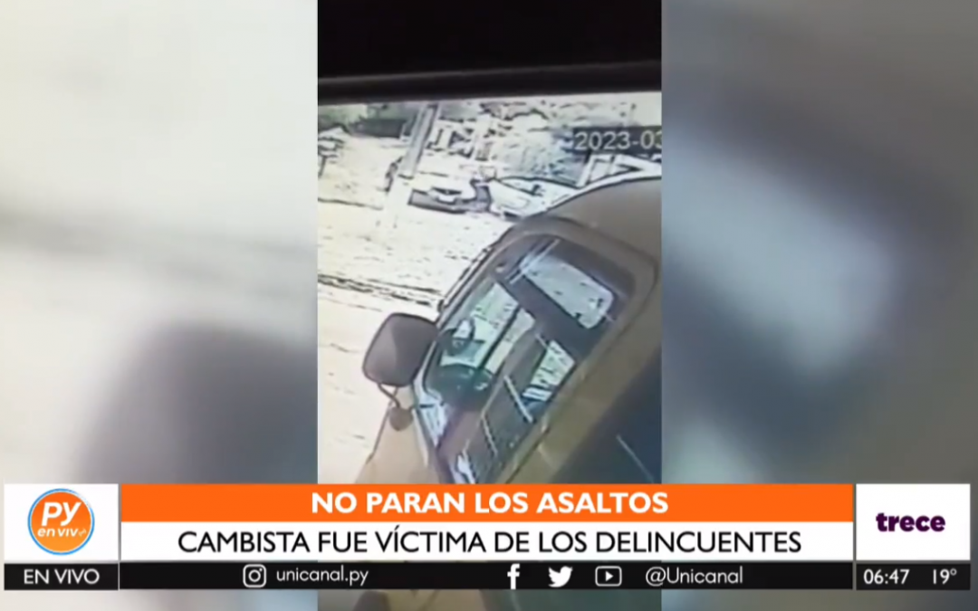 Asaltantes se llevan G. 100 millones de un cambista en Ciudad del Este