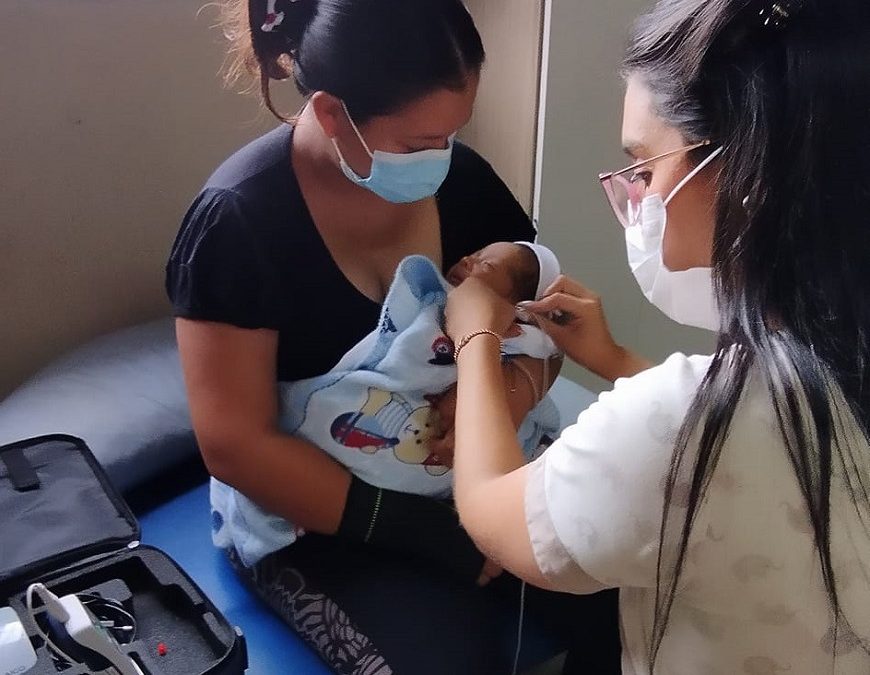 Hospital de Lambaré realiza pruebas de audición a recién nacidos