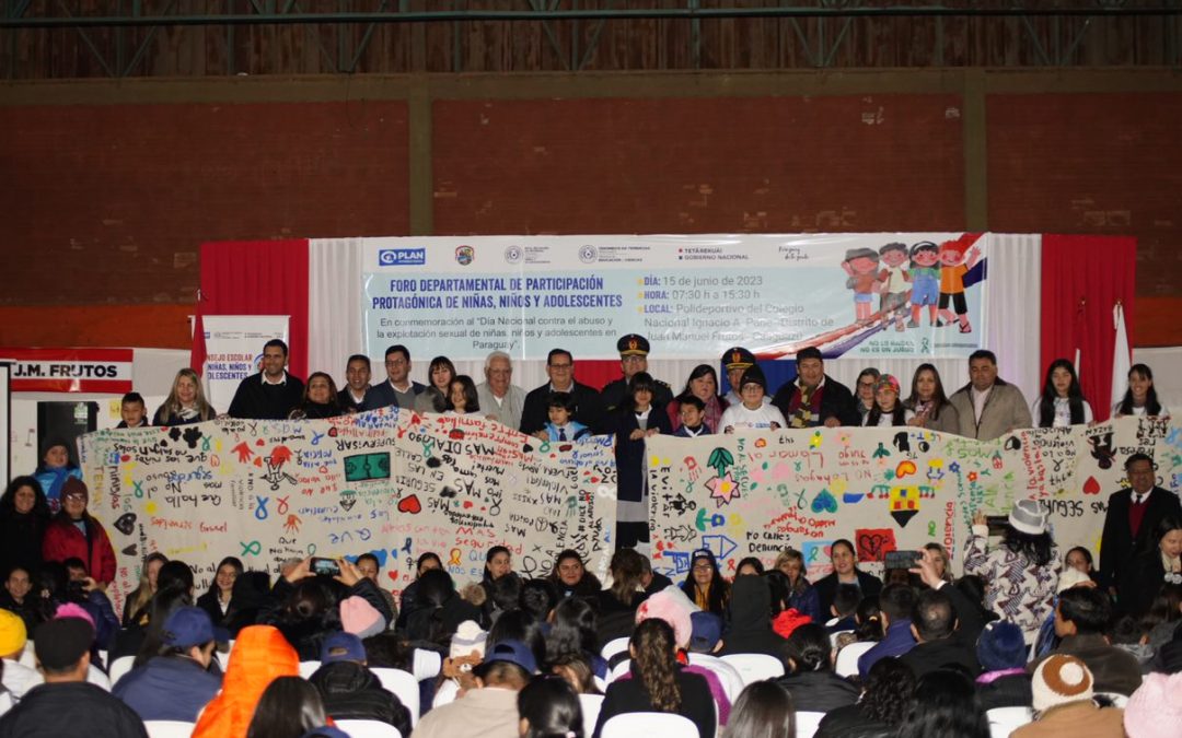Realizaron foro contra el abuso y explotación infantil en Caaguazú