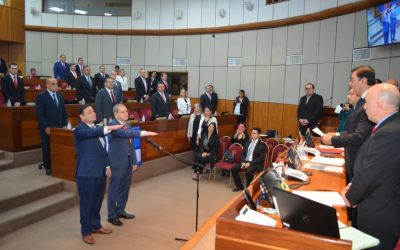 Tras pedido de permiso de Juan Carlos Baruja, Antonio Barrios asume como senador