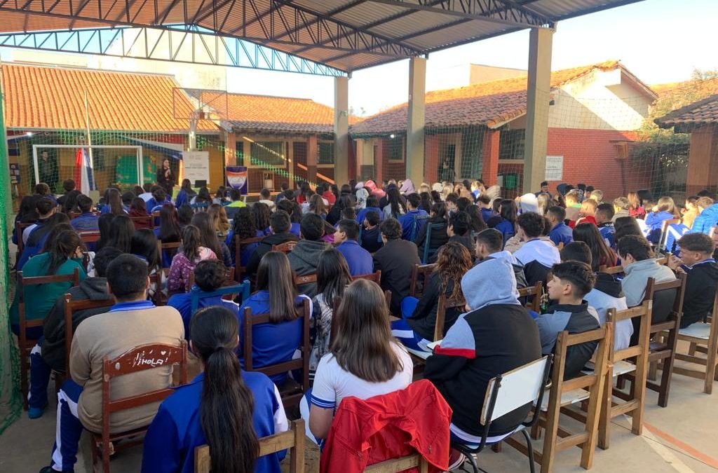 PJC: estudiantes participaron de jornada de sensibilización “Noviazgo sin violencia”