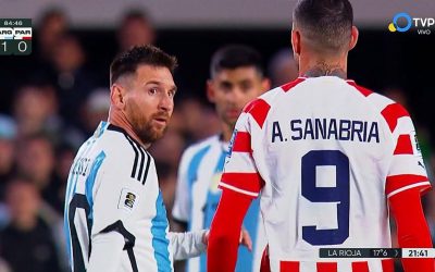 Tony Sanabria niega que escupió a Messi: “Él estaba lejos, imposible”