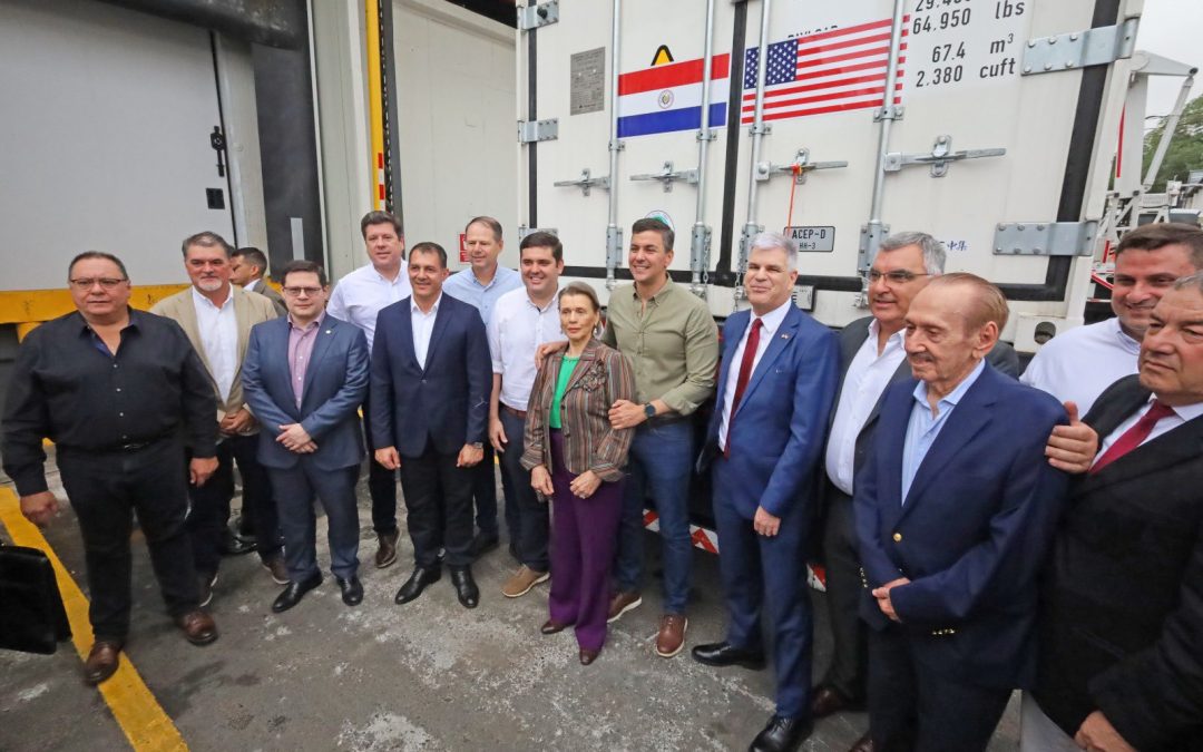 Histórico envío de carne paraguaya a Estados Unidos