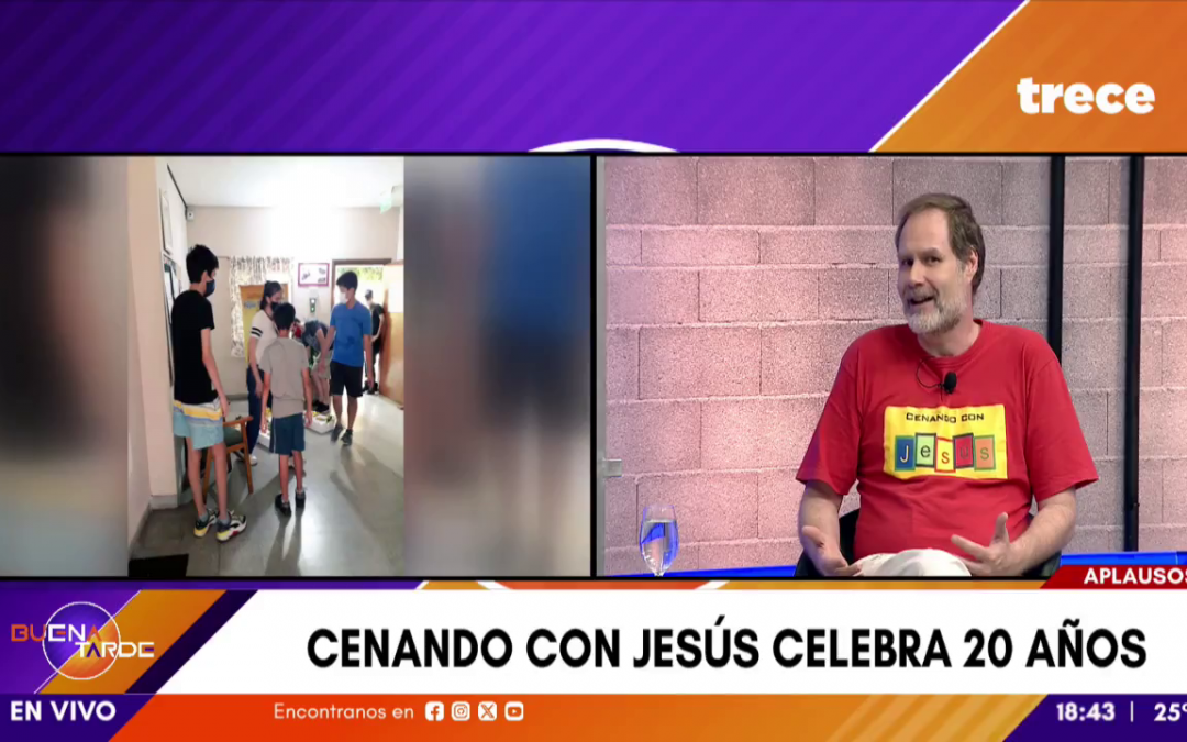 “Cenando con Jesús” cumple 20 años e invita a compartir en Navidad