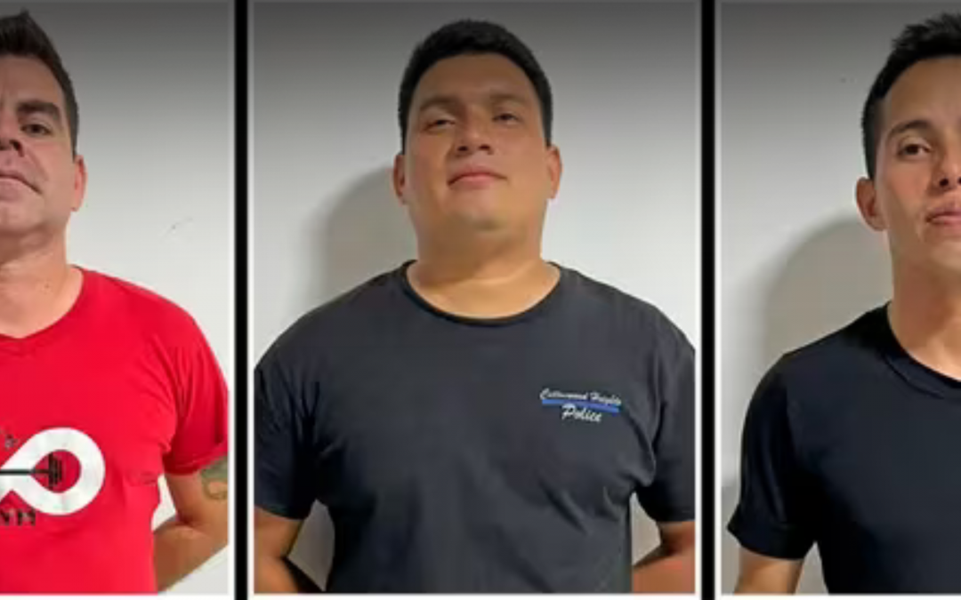 Los 3 policías imputados ya se encuentran en la Audiencia de imposición de medidas