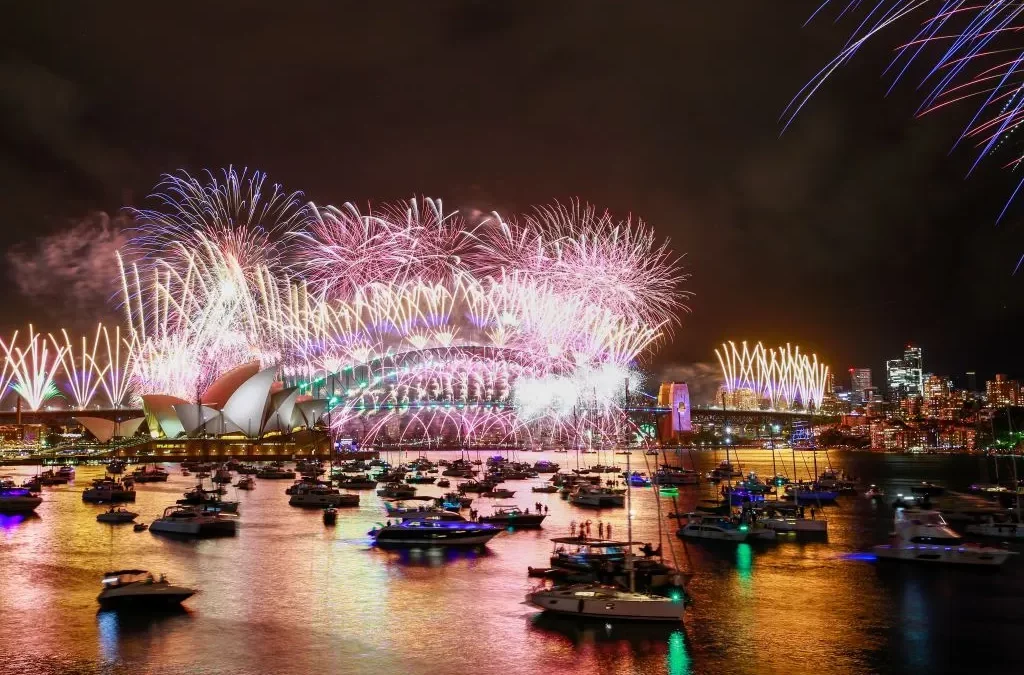 ¡Llegó el 2024! Así lo recibieron en diferentes partes del mundo