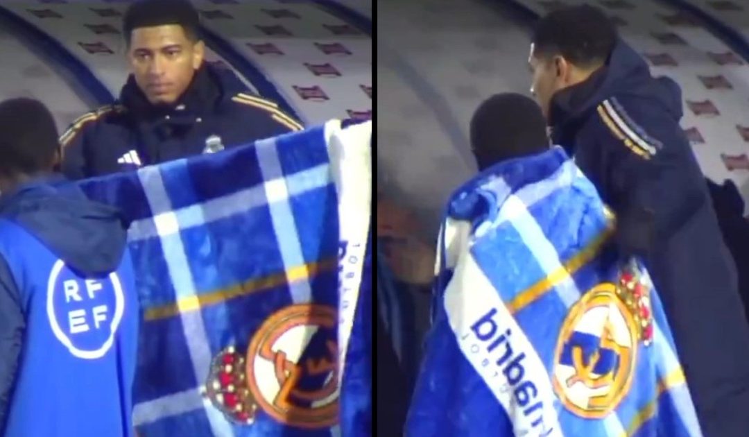 El emotivo gesto de Jude Bellingham con un ‘pasapelotas’ que tenía frío