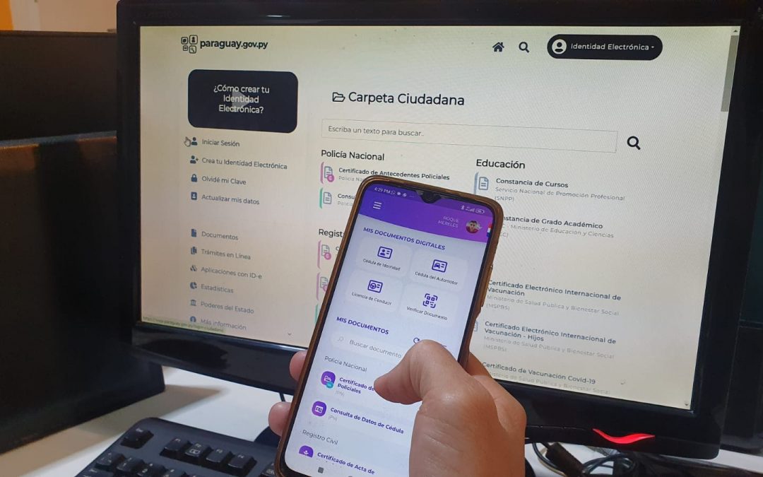 Documentos digitales son válidos para trámites migratorios, recuerdan desde el MITIC