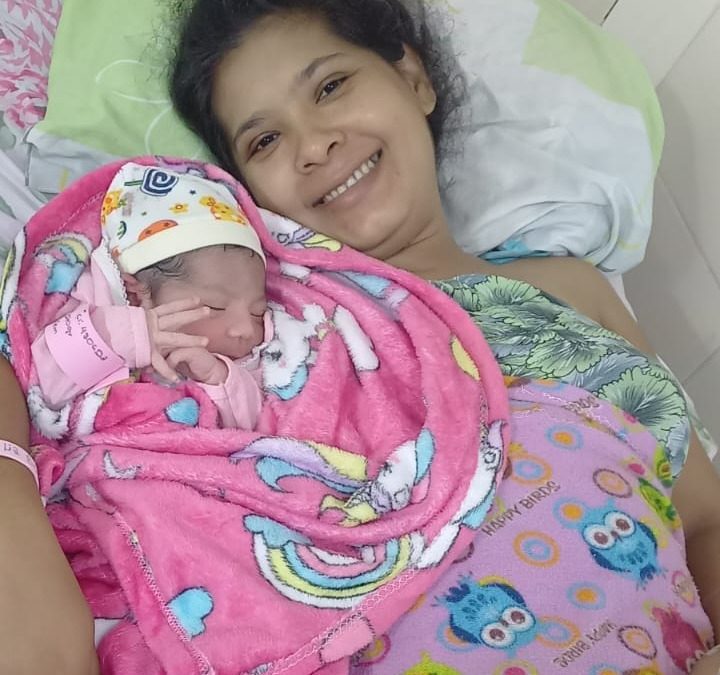 Capiatá recibió a la primera bebé del año 2024