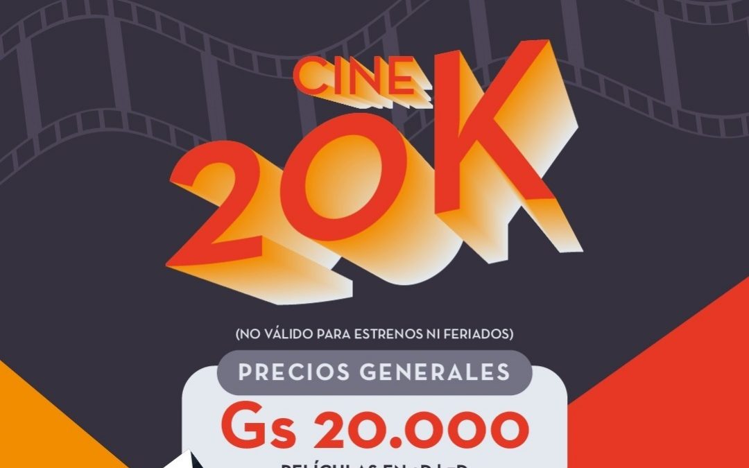 Cines Multiplaza te invita a disfrutar de las mejores pelis con sus ‘Martes de 20K’