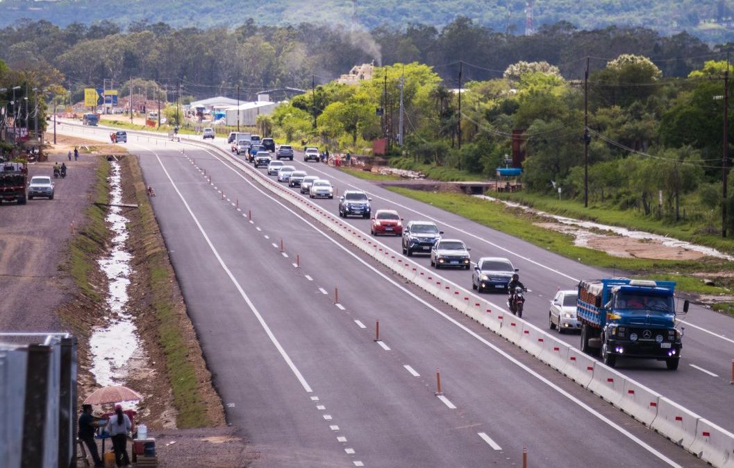 Las alternativas del MOPC en caso de congestionamiento de la ruta PY02