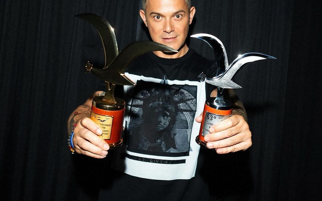 Alejandro Sanz se llevó dos Gaviotas de oro y de plata en Festival Viña del Mar