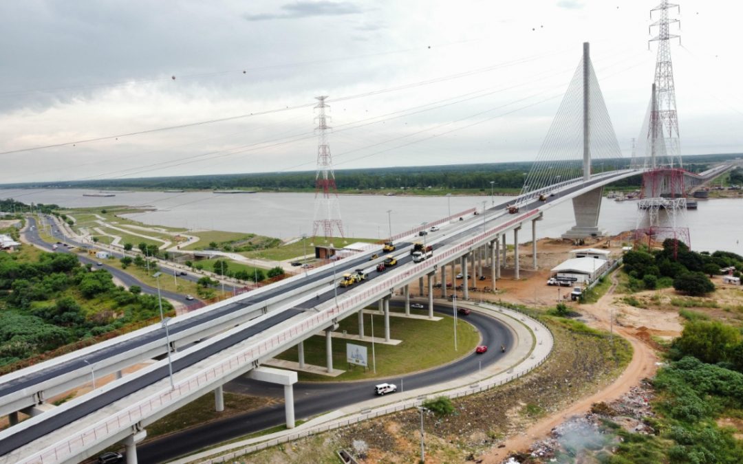 Puente Héroes del Chaco avanza hacia su inauguración oficial