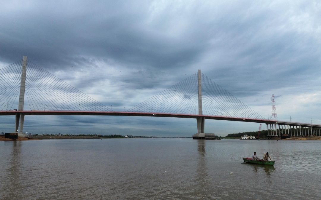 ¡A solo dos días de la inauguración del Puente Héroes del Chaco!