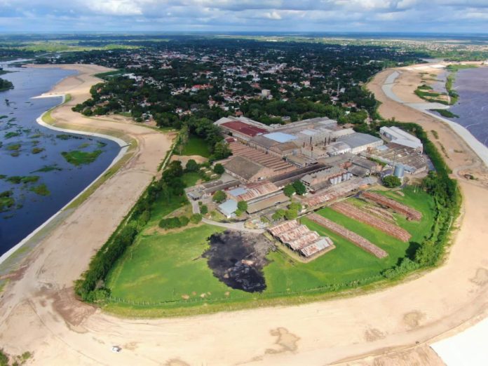 Peña anuncia financiamiento para cumplir con proyecto de Defensa Costera en Pilar