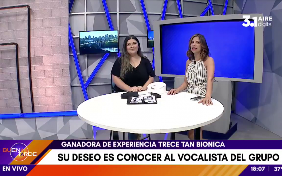 Experiencia Trece Tan Biónica: ¡fanática gana experiencia única y espera cumplir su sueño!