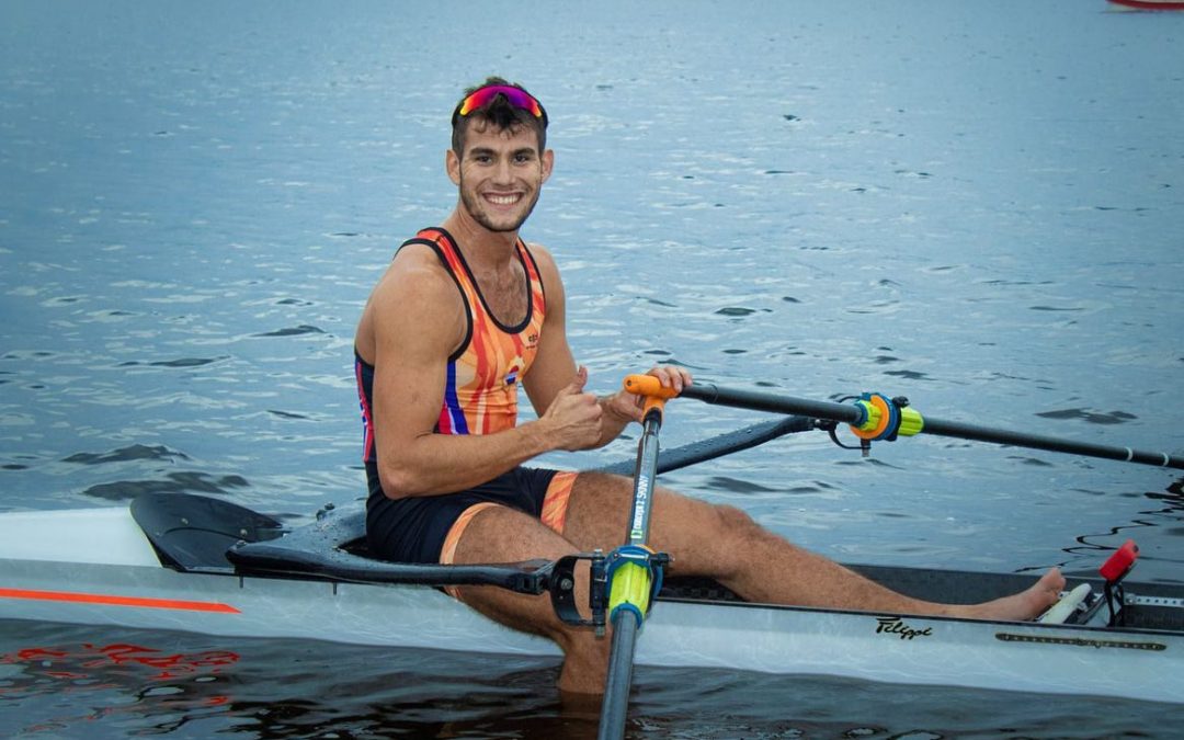 ¡Remero paraguayo se prepara para los Juegos Olímpicos de París!