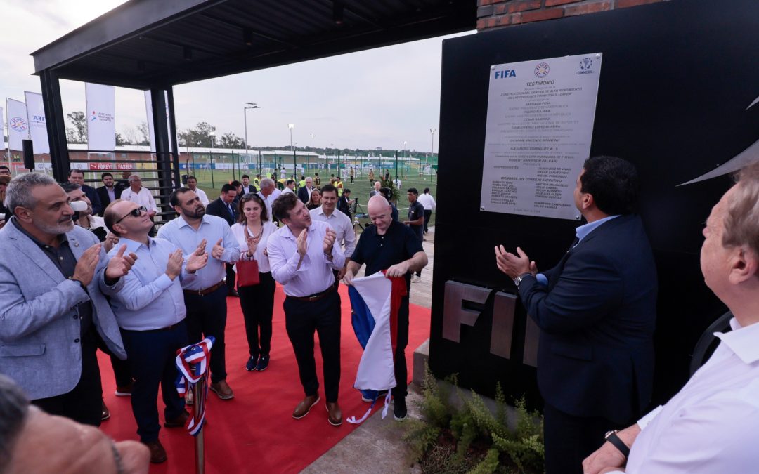 Un hito para el fútbol paraguayo: celebran inauguración del Centro de Alto Rendimiento ‘CARDIF’