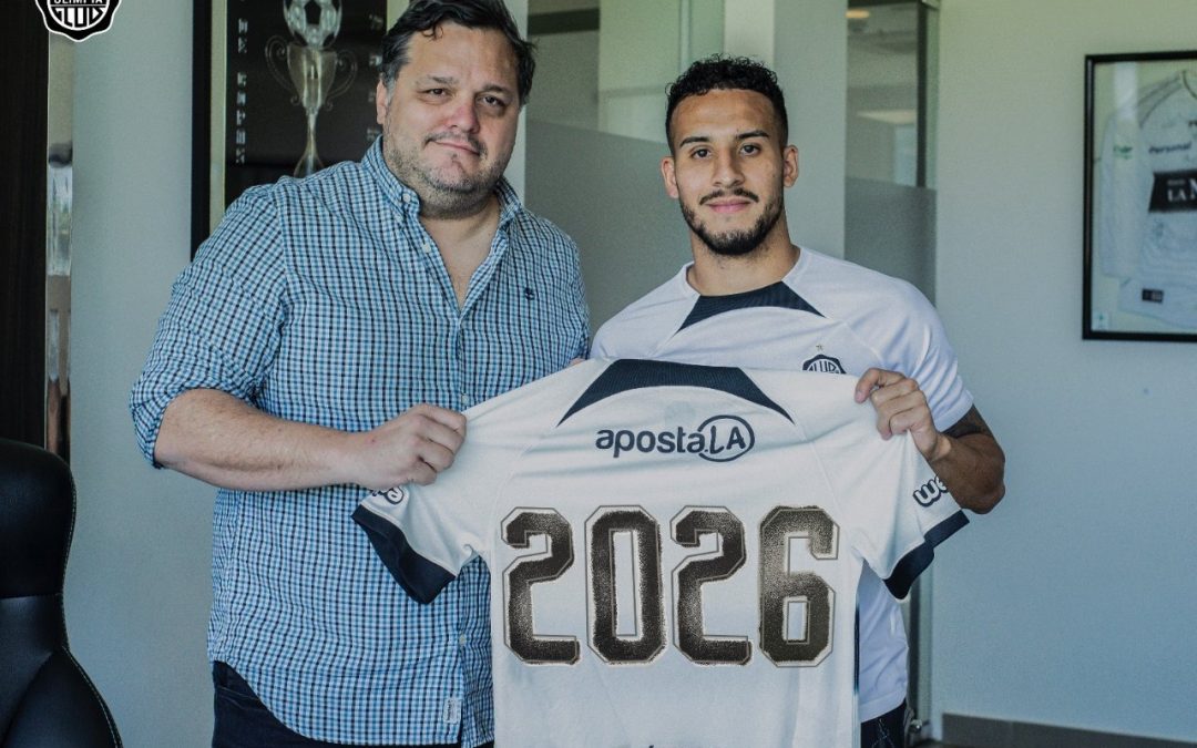 Olimpia extiende contrato con Fernando Cardozo hasta el 2026
