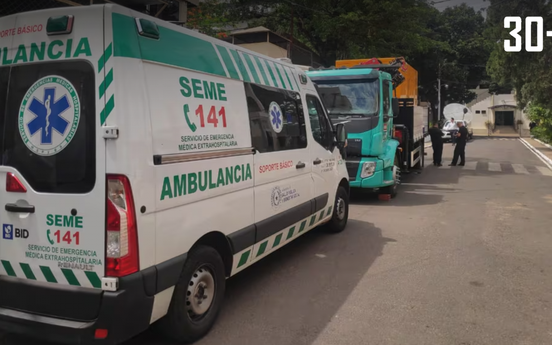 Escasez de ambulancias en SEME: 14 vehículos varados por falta de mantenimiento