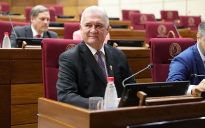 Mesa directiva del Senado recibió al Fiscal General por el caso Pecci