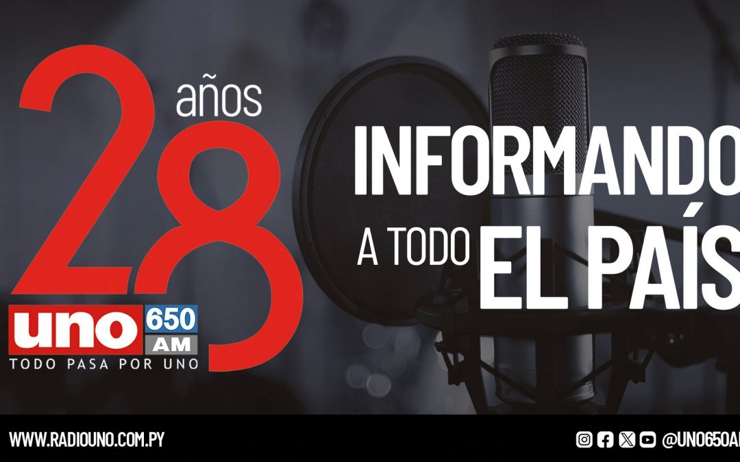 ¡RADIO UNO celebra su 28 aniversario!