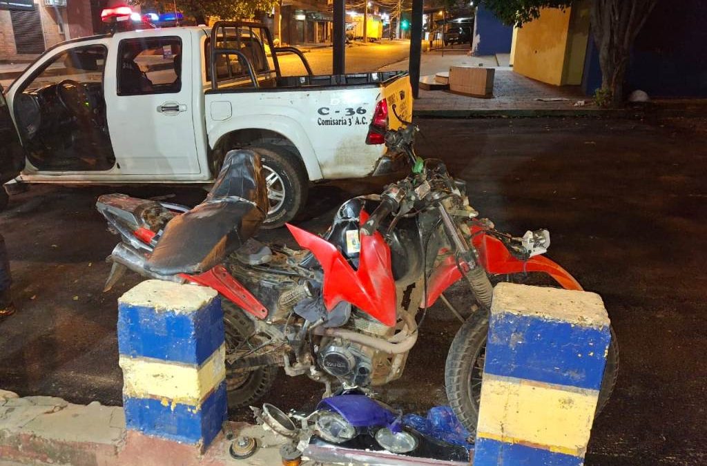 Motociclista muere en accidente en Luque y Fiscalía busca a sus familiares