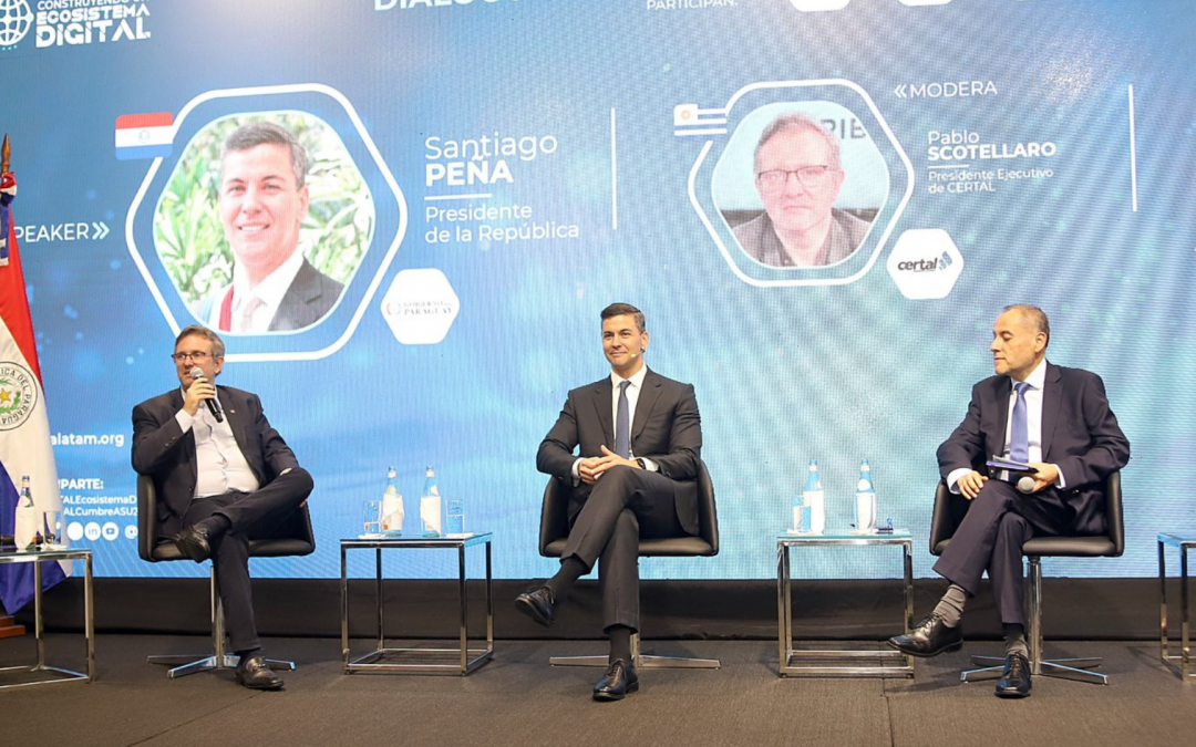 Peña destacó a Paraguay como “el centro de la evolución digital” en la cumbre de Certal