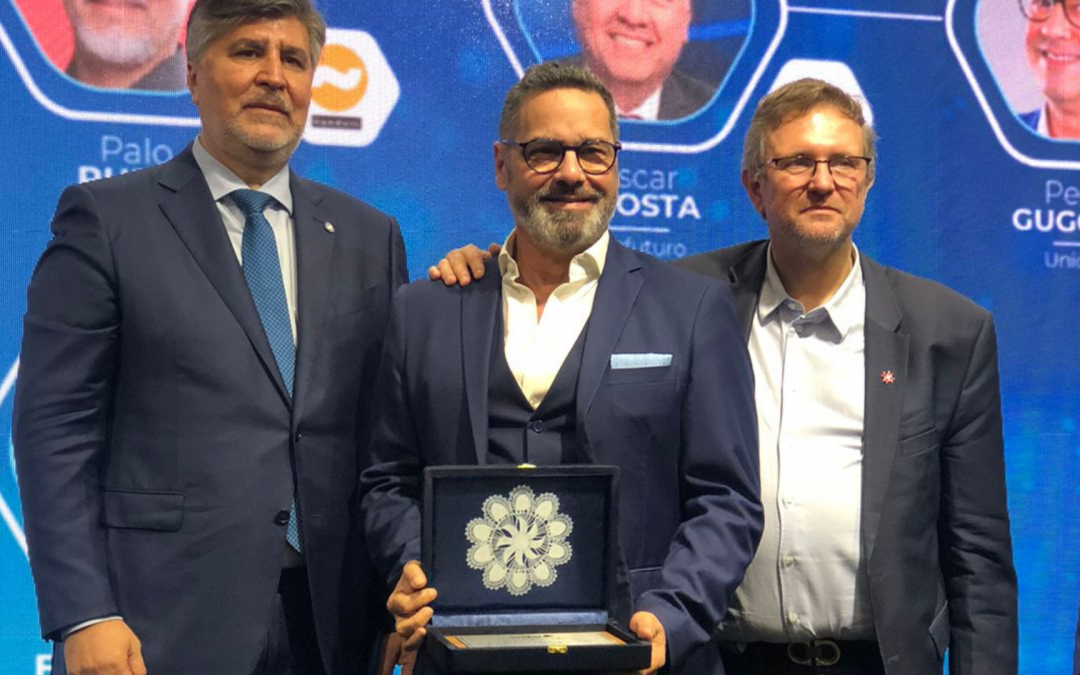 Pedro Guggiari fue distinguido con la “Flama de la libertad” por su destacada trayectoria