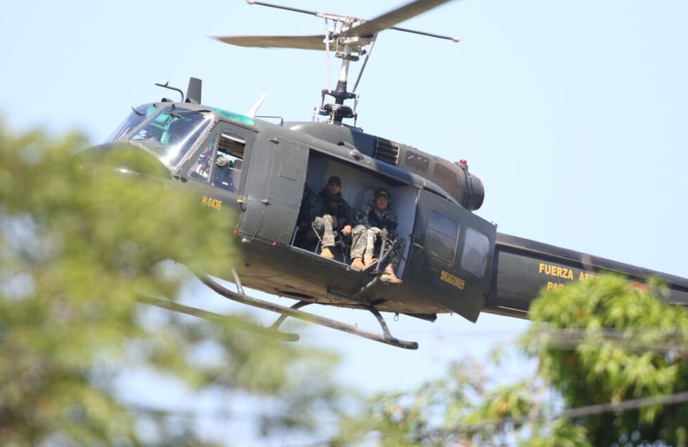 Canindeyú: helicóptero de la FTC fue atacado, según el ministro de Defensa