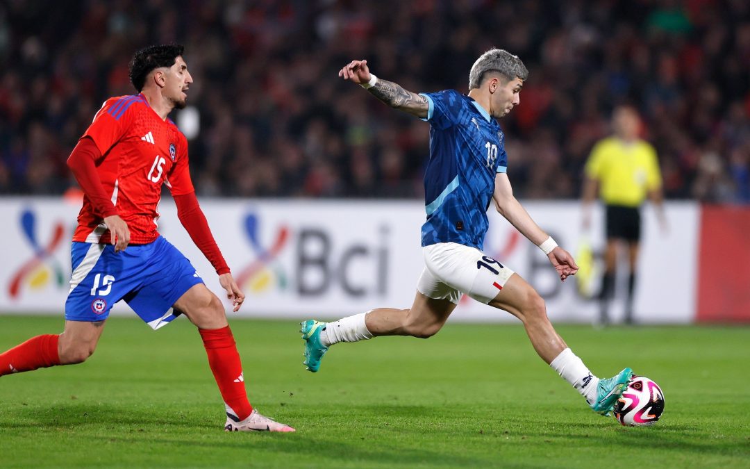 Amistoso internacional: Paraguay cayó 3 a 0 ante Chile 