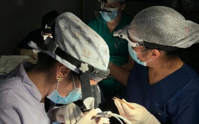 FCM-UNA: niña de 6 años fue sometida a cirugía de trasplante capilar