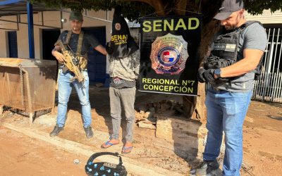 Cae joven que realizaba “delivery” de drogas en Concepción