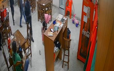 Luque: delincuentes violentos agreden a dueña de pizzería y a su pequeña hija